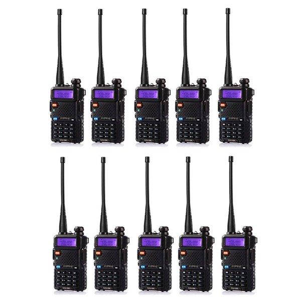 

10 шт Комплект портативных раций Baofeng UV-5R Black