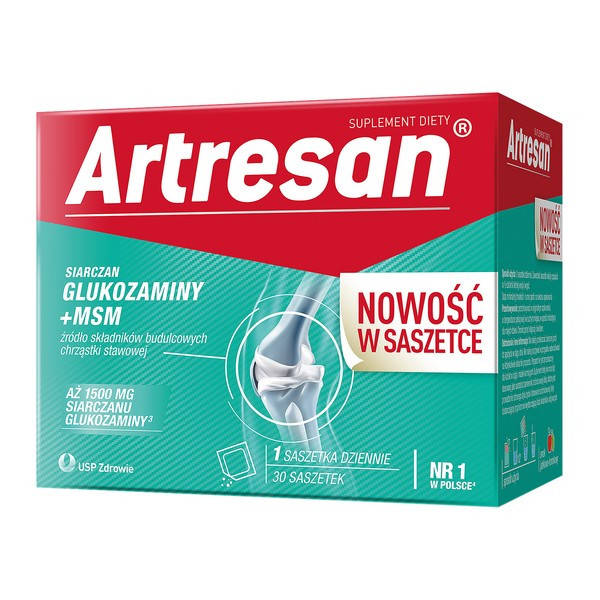 

Artresan - для поддержки суставного хряща и подвижного сустава, 30 шт