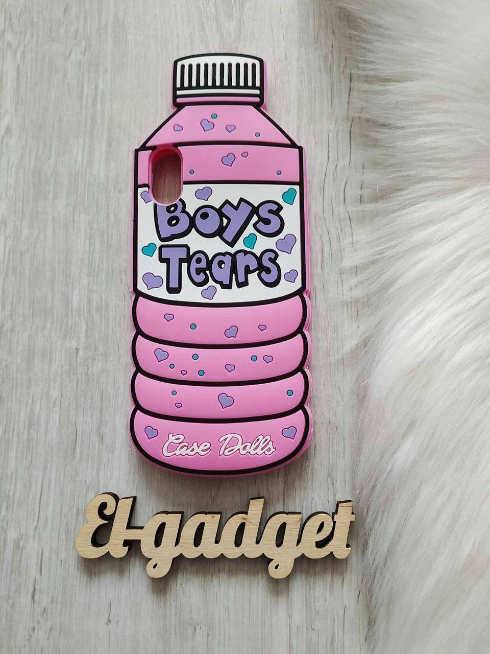 

Чехол 3D на iPhone XS MAX Boys Tears розовый