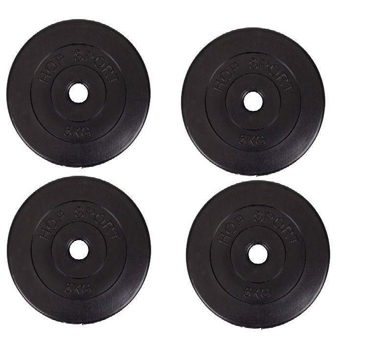 

Диски-блины WCG для штанги и гантелей 4х5 кг Черные (300.000.006)