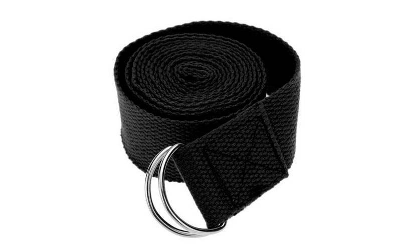 

Ремень для йоги MS 1838 black180 см, ремень для растяжки