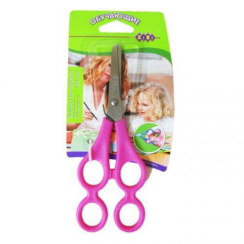 

Ножницы детские обучающие Zibi ZB.5019-10 165 мм розовые