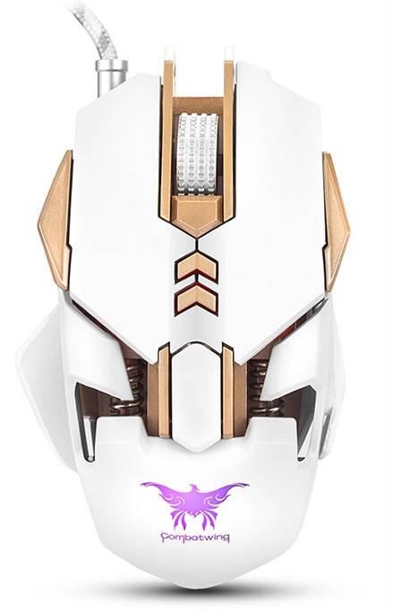 

Мышь проводная игровая ONIKUMA COMBATWING CW30, белая, Белый