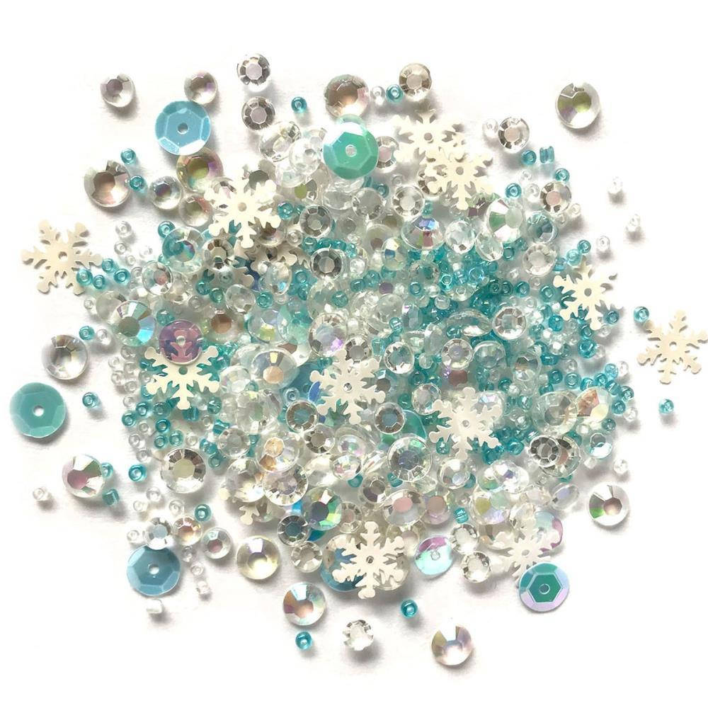 

Паєтки - Snow Crystals - Sparkletz - 10 г.
