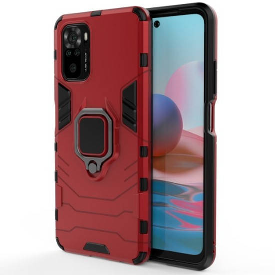 

Противоударный чехол Transformer для Xiaomi Redmi Note 10 / Note 10s (Разные цвета) Красный