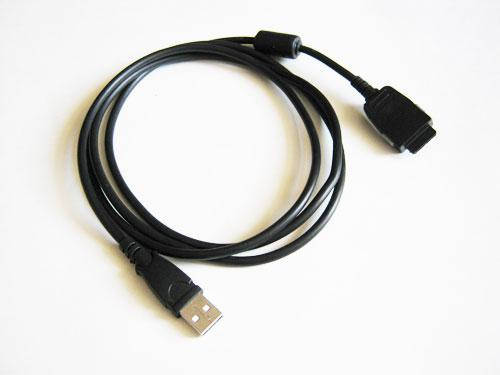 

USB кабель Samsung mp3 YP-S3 YP-P2 T10 h23, Черный
