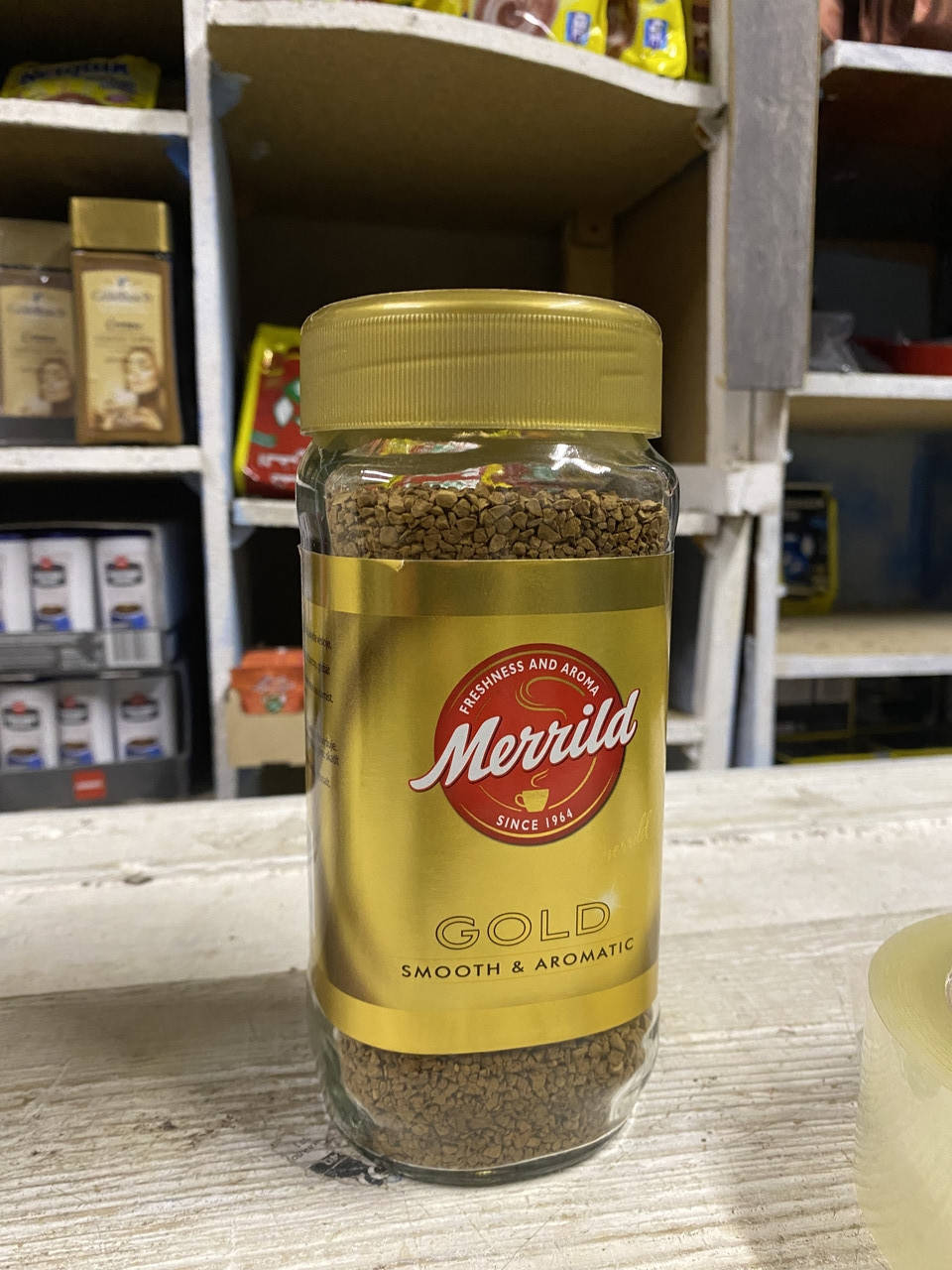 

Кава розчинна Merrild Gold(Lavazza) 200 с/б