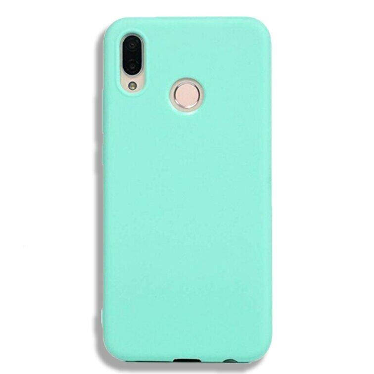 

Чехол Candy Silicone для Huawei P Smart Plus цвет Бирюзовый, Зелёный