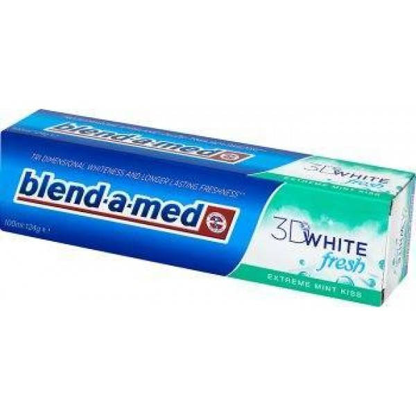 

Зубная паста Blend-a-med 3D White Fresh Extreme Mint Kiss, 100 мл