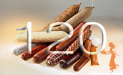 

Фиброузная оболочка для домашних колбас "Pani Salami", диаметр 120, цвет прозрачный