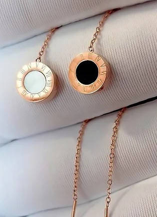 

Модные серьги-протяжки женские, медицинская сталь Stainless Steel