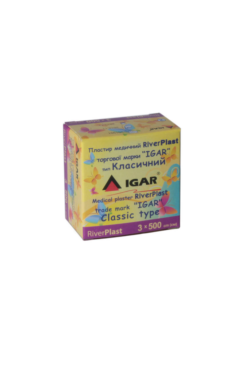 

Пластырь RiverPlast 3*500см тип Классический IGAR (катушка)