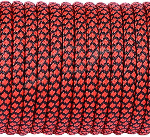 

Паракорд C&M TACTICAL SURVIVAL. Цвет - Black&Red. Длина - 10м