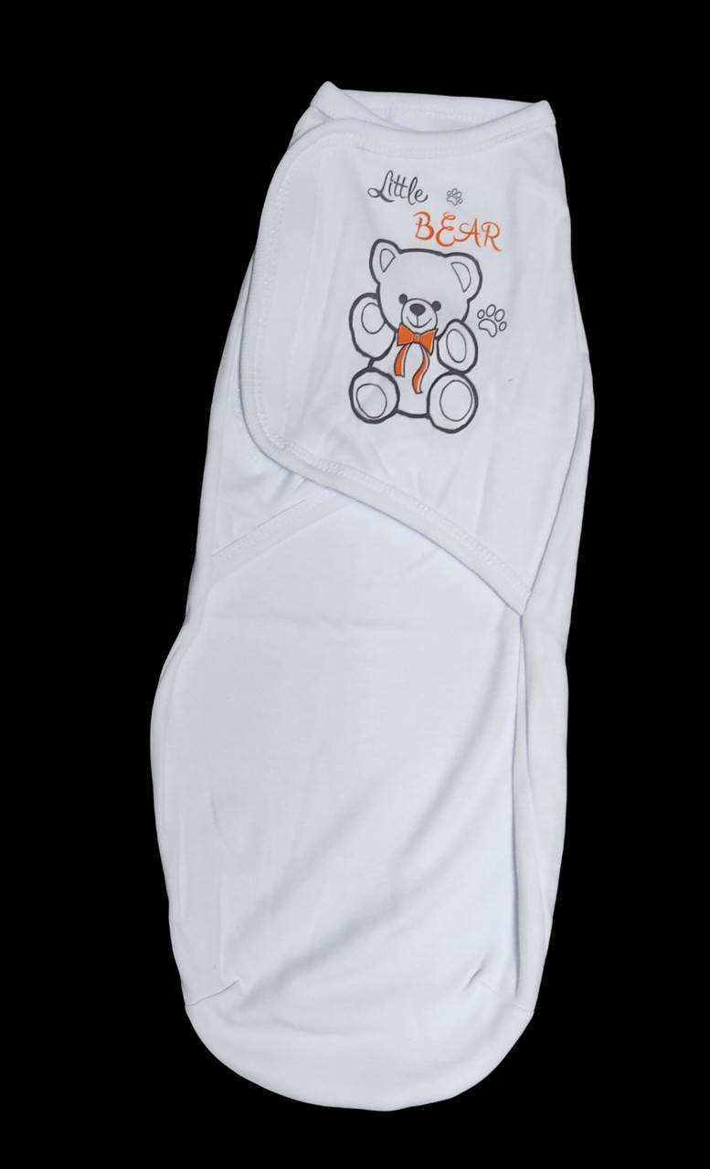 

Евро пеленка-кокон, интерлок, Белый