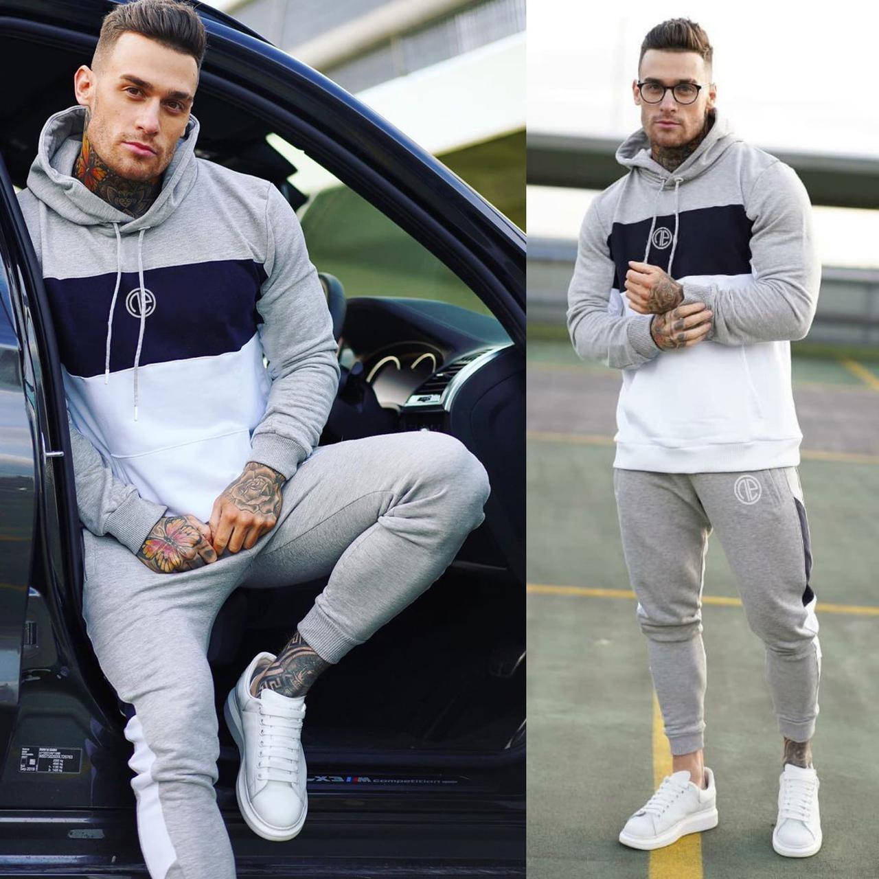

Мужской спортивный костюм L, Синий