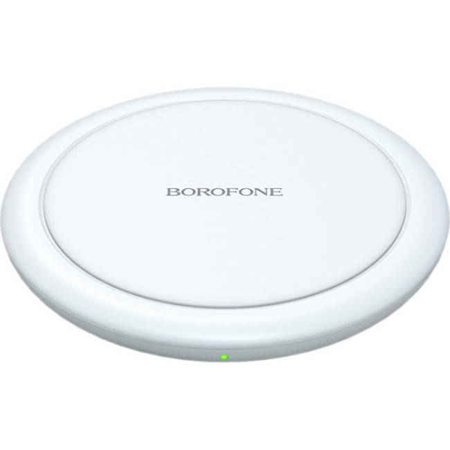 

Беспроводное зарядное устройство BOROFONE BQ6 Boon 15W Wireless Fast Charger White (BQ6W), Белый