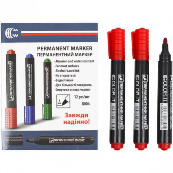 

Маркер красный 8004 Diamont