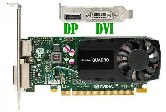 

Дискретная видеокарта nVidia Quadro K620, 2 GB DDR3, 128-bit