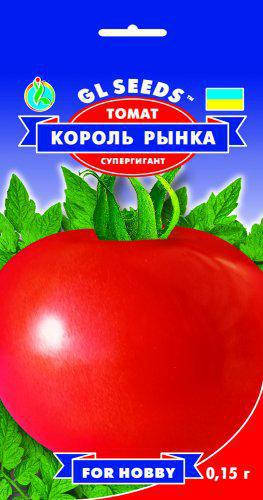 

Томат Король Рынка сорт супергигант очень сладкий среднеспелый устойчивый лежкий, упаковка 0,15 г