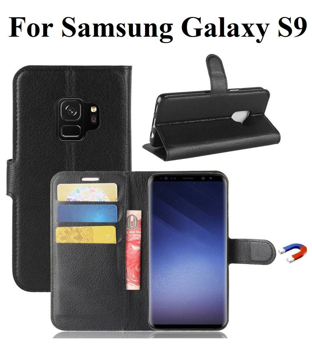 

Чехол книжка Wallet для Samsung Galaxy S9 (G960F), Черный