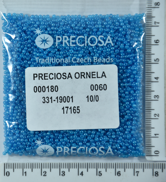 

Бисер PRECIOSA №10/0 мат-блестящ №17165 пакет 50 грамм уп=1пакет