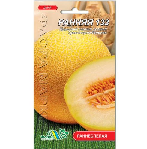 

Семена Дыня Ранняя 133 скороспелая 3 г