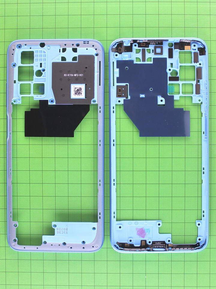 

Задняя панель Xiaomi Redmi 10 NFC блакитна Оригінал #550400004W9X
