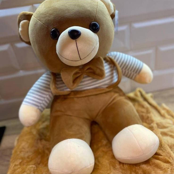 

Игрушка подушка плед Медвежонок 3 в 1, Коричневый