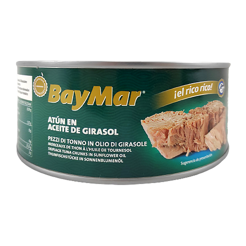 

Тунець Беймар BayMar ж/б 650/900g 12шт/ящ (Код : 00-00003021)