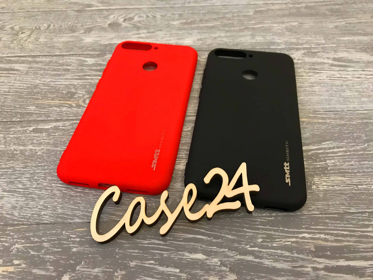 

TPU чехол Smitt накладка бампер для Honor 7A Pro (2 цвета), Разные цвета