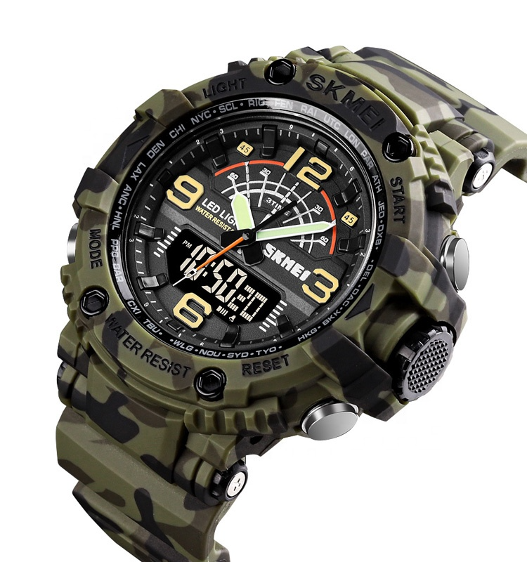 

Мужские наручные часы Skmei 1617 Military спортивные