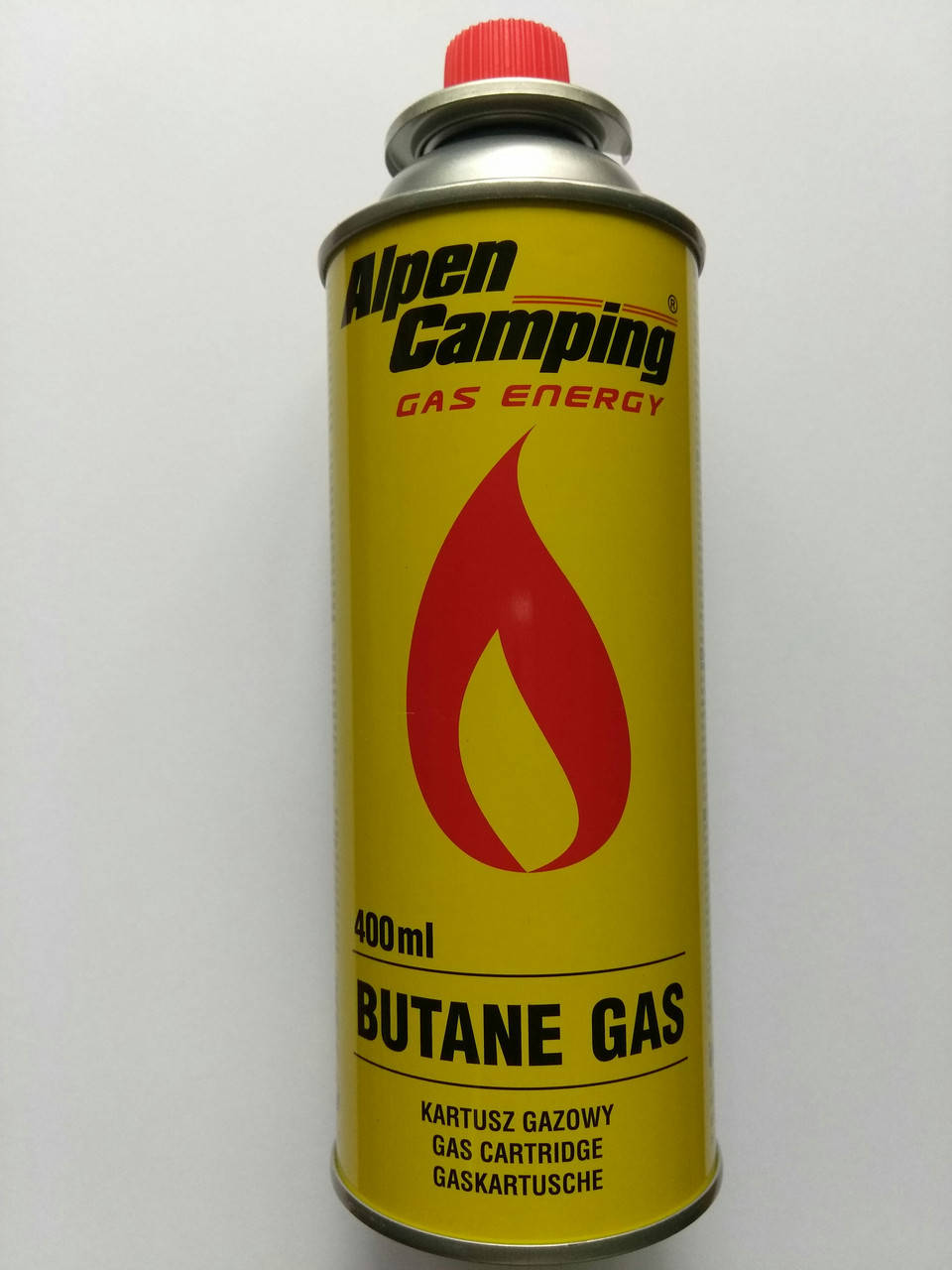 

Газ в балоне 227г Alpen баллон газовый газ для плитки горелки туризма