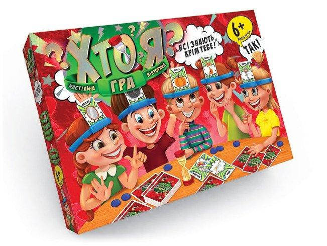 

Настольная игра "ХТО Я" Danko Toys HIM-01-02 укр, большая, World-of-Toys
