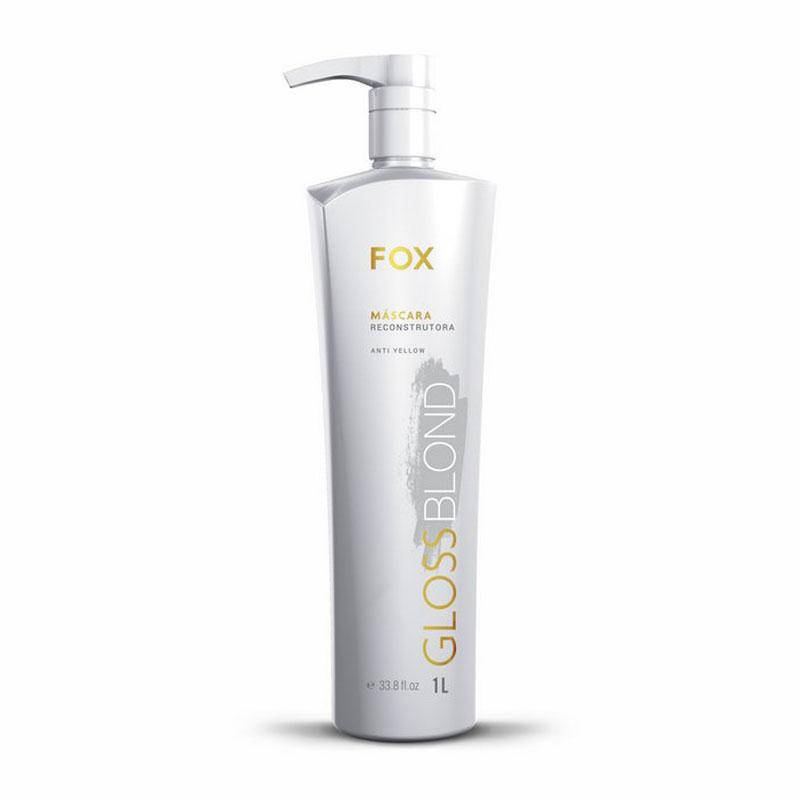 

Кератин с фиолетовым пигментом для осветлённых волос Fox Gloss Blond 100 мл