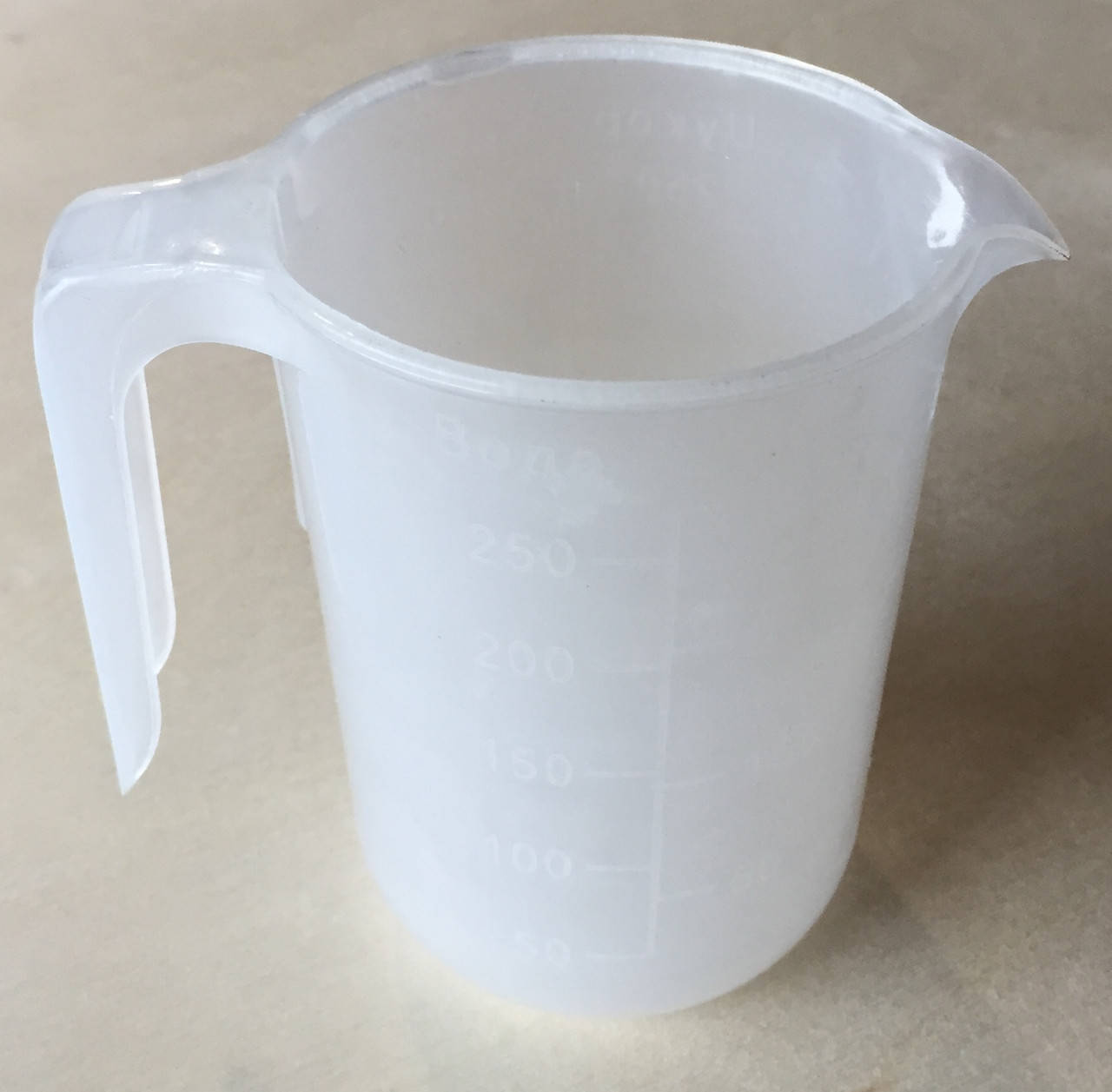 

Кружка мерная 250 гр, Прозрачный