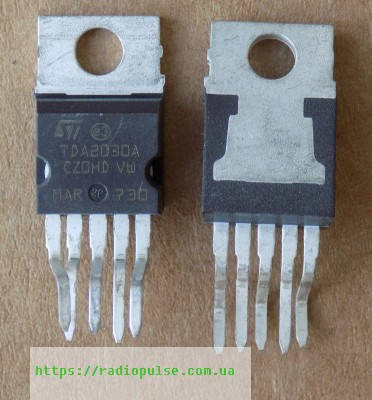 

Микросхема TDA2030A оригинал