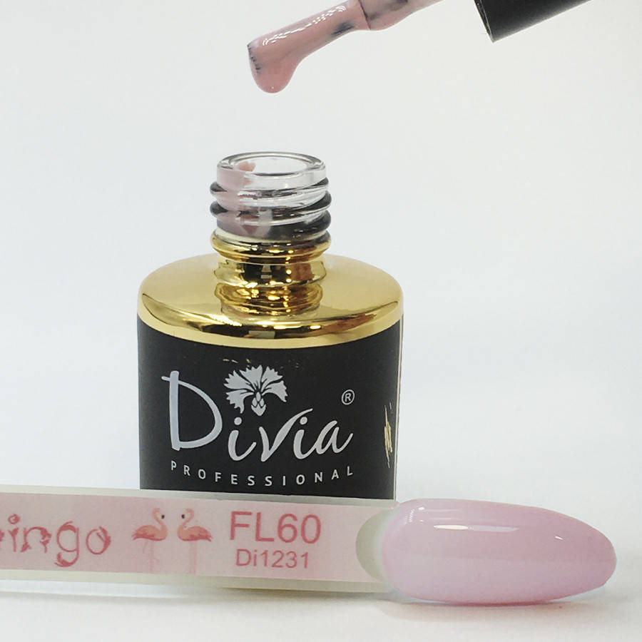 

Divia Гель-лак для ногтей Flamingo №FL60