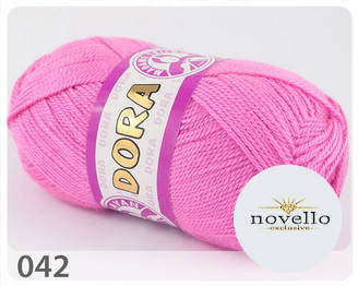 

Madame Tricote Paris Dora № 042 розовый