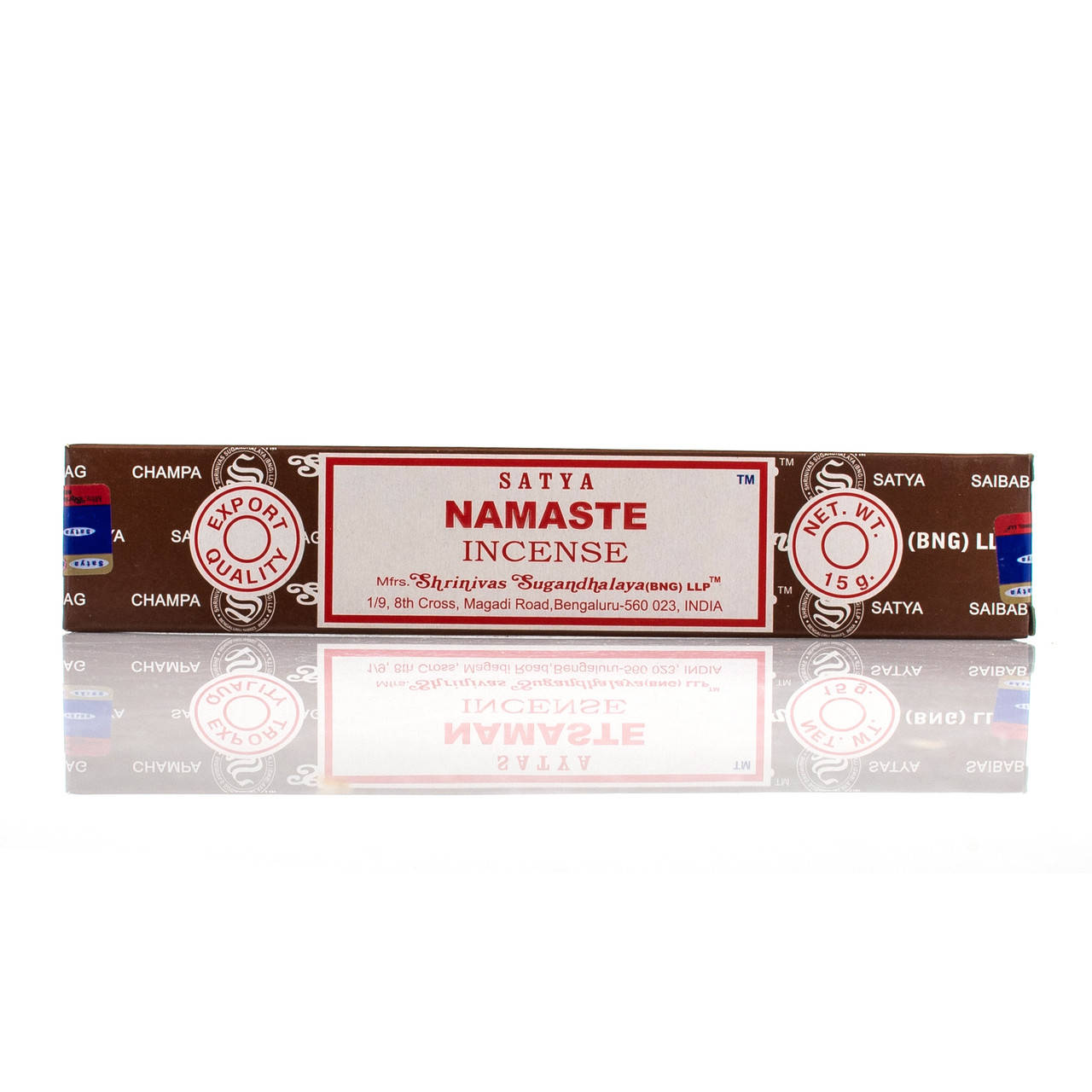 

Аромапалочки / Благовония индийские пыльцовые / Namaste, Satya / 15 - 14 шт.