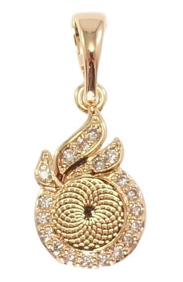 

Кулон Xuping Позолота 18K "Декоративный орнамент с цирконием"
