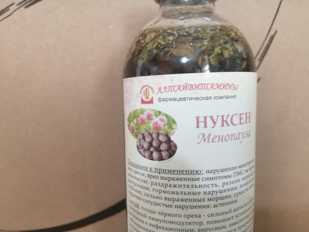 

Настойка Нуксен (при менопаузе), 250 мл