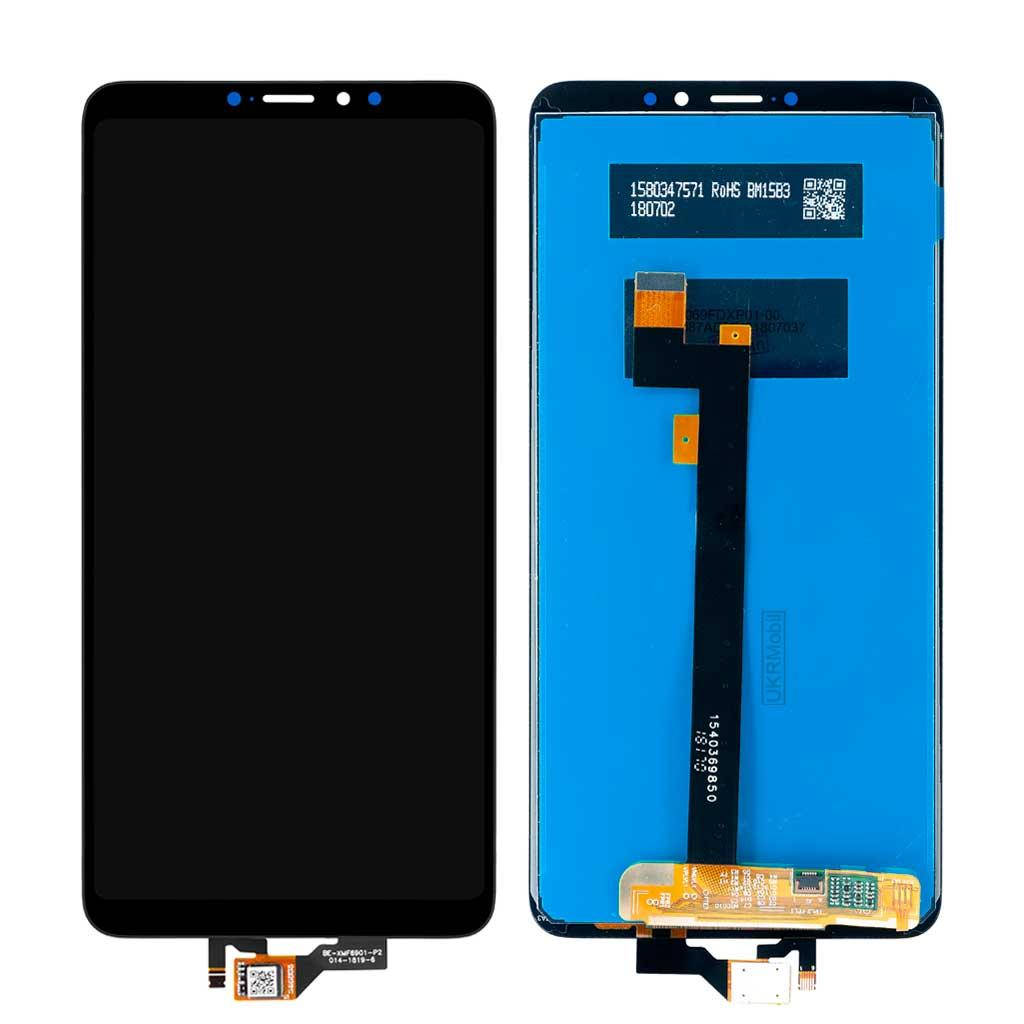 

Дисплей Xiaomi Mi Max 3, с тачскрином, Original PRC, Black, Черный