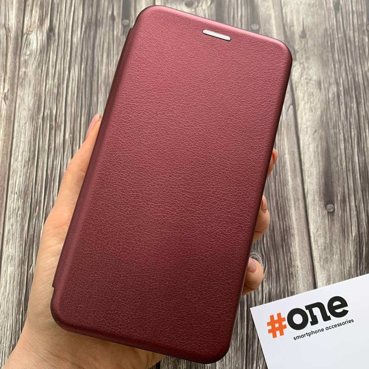 

Чехол книга для Xiaomi Redmi Note 5a Prime с эко кожи с подставкой книжка на телефон сяоми нот 5а бордовая STN, Бордовый