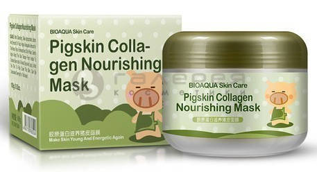 

Маска коллагеновая, подтягивающая, омолаживающая Pigskin Collagen Bioaqua, 100 г