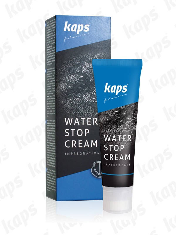 

Водоотталкивающий крем для обуви KAPS Water Stop Cream, 75 ml 118 черный