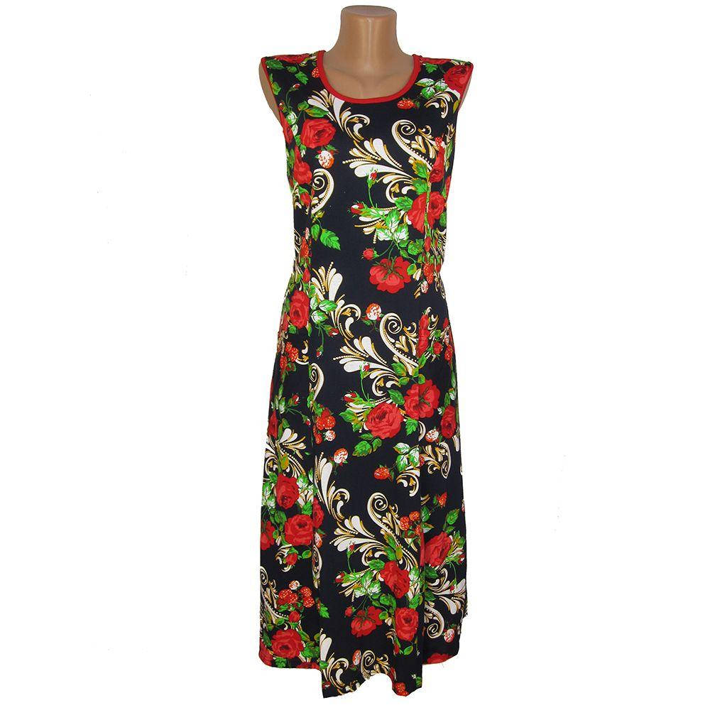 

Сукня рельєф без рукава (реактив) 64/66