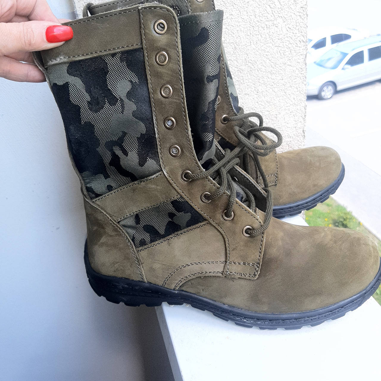 

Берцы кожа крейзи 40р,45р