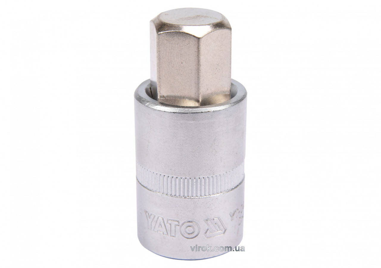 

Головка торцевая с отверточной насадкой HEX YATO 1/2" H17 x 55 мм YT-04388