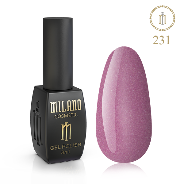 

Гель-лак Milano 8 мл, № 231