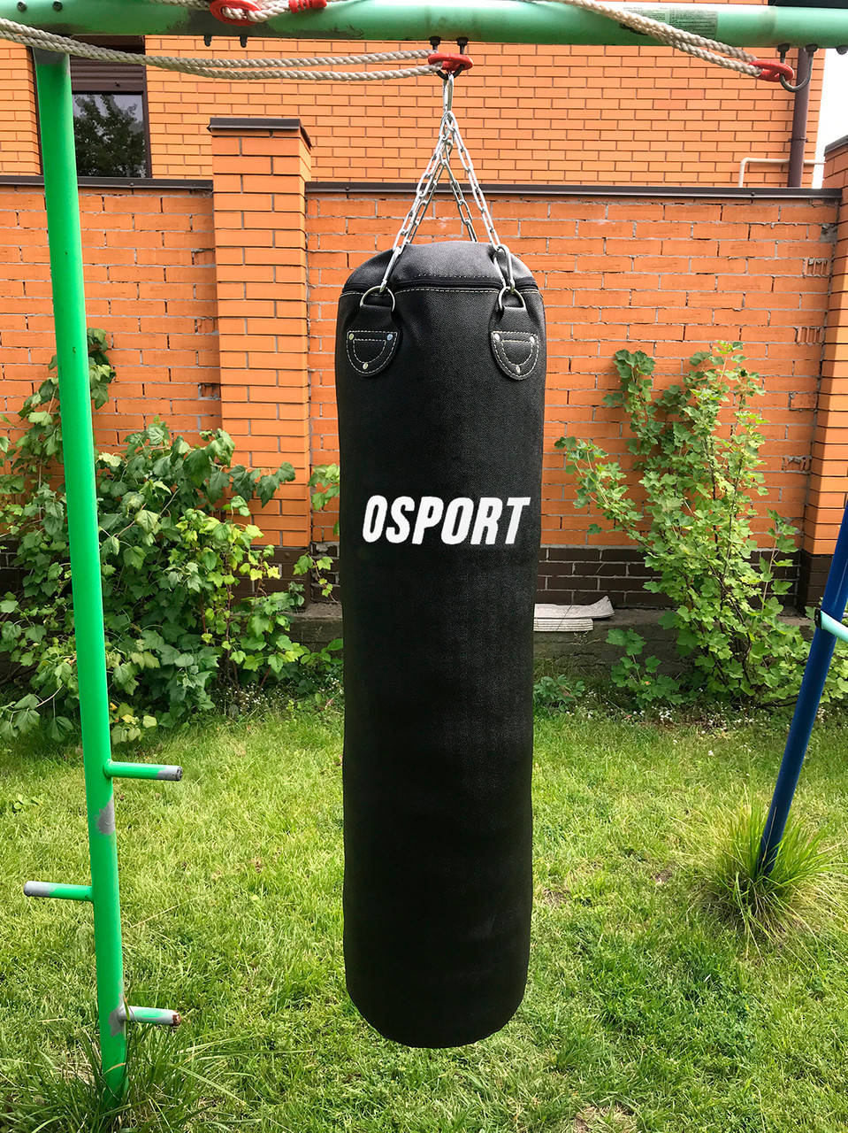 

Боксерская груша для бокса (боксерский мешок) кирза OSPORT Pro 1.4м (OF-0047), Черный